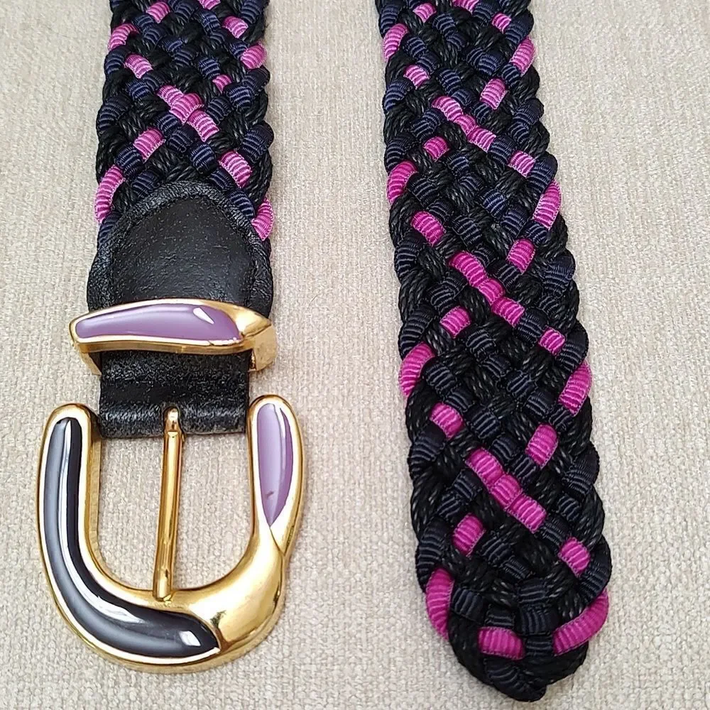 Vintage woven braided